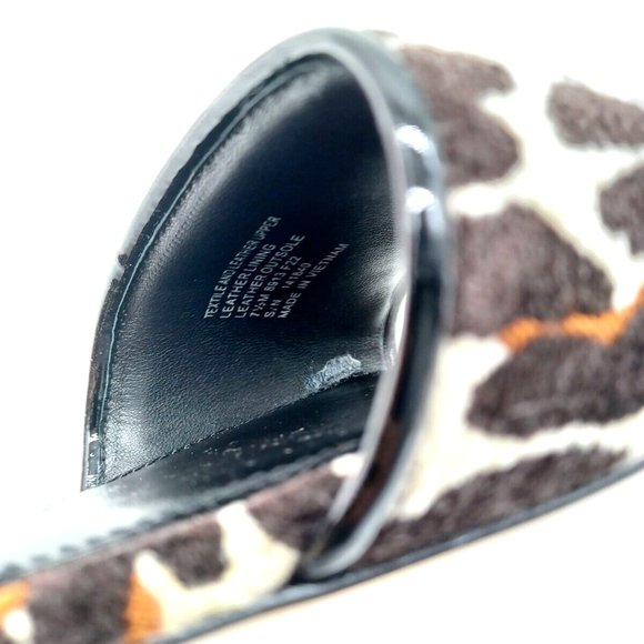 Tory Burch Eleanor Leopard Medallion Flat Sandals - Picture 5 of 6